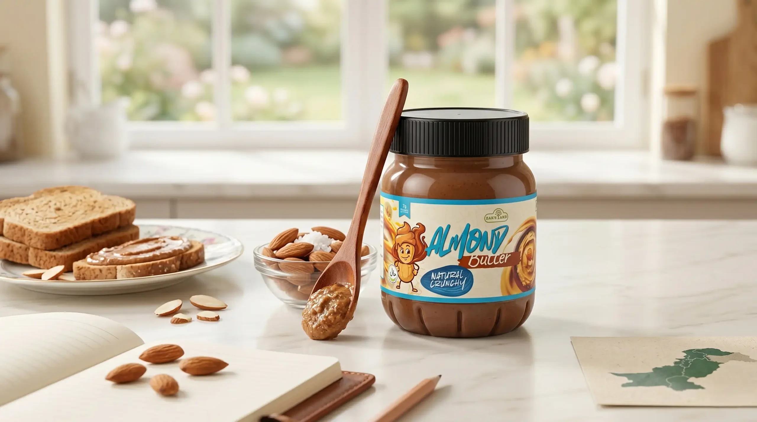 Zak's Yard Almond Butter