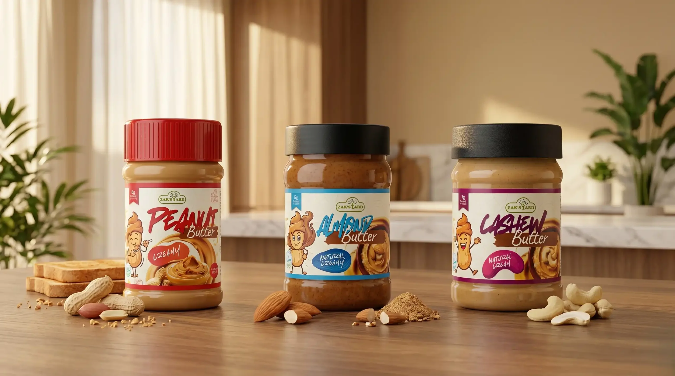 Peanut Butter vs Almond Butter vs Cashew Butter