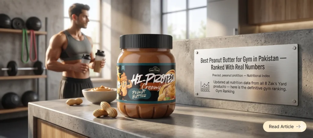 Best Peanut Butter for Gym in Pakistan